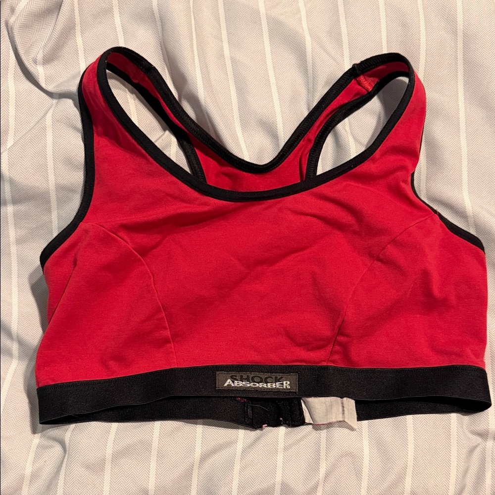Victoria's Secret Bold Red and Black Bra